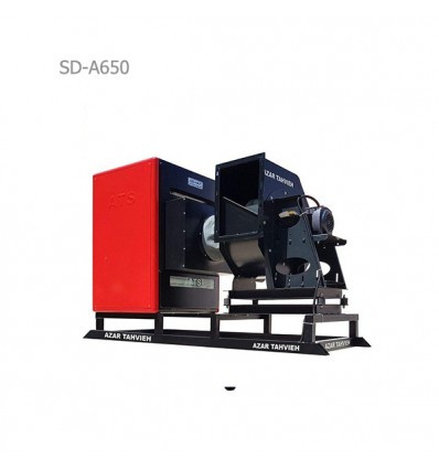 هیتر گازی کانالی صنعتی آذر تهویه مدل SD A650