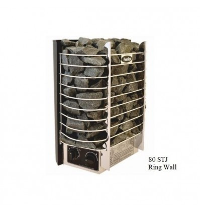 هیتر برقی سونای خشک هلو HELO سری RING WALL مدل 80STJ
