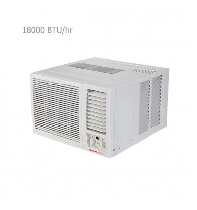 کولر گازی پنجره ای سوپرانو 18000 مدل SNO-18CW/TP
