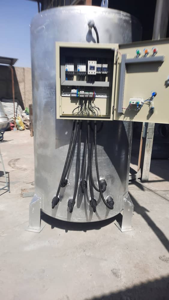 آبگرمکن صنعتی برقی ایستاده 2000 لیتری شوفاژ تجهیز