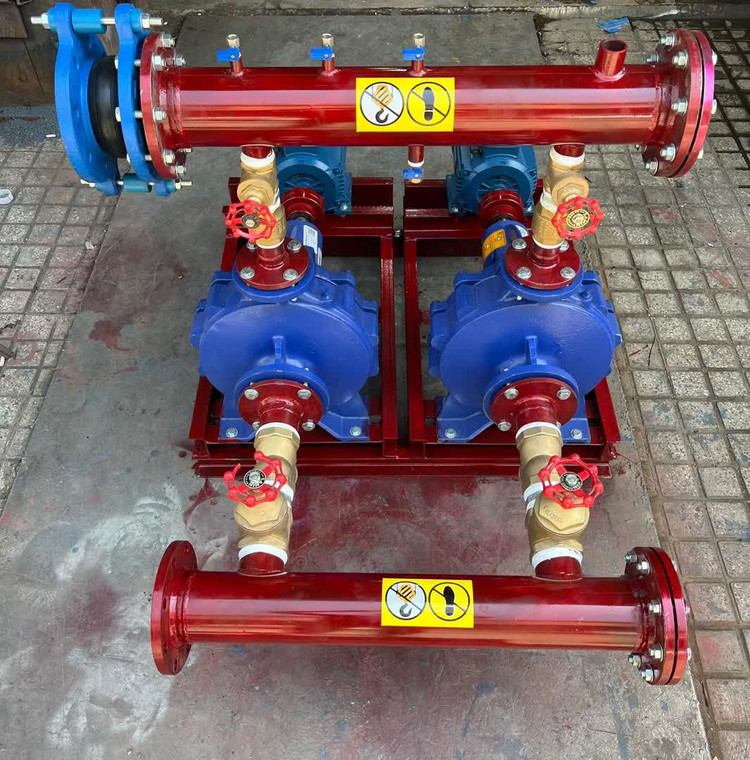 بوستر پمپ دو خط آتش نشانی قدرت 3 HP تیماکس چینی شوفاژ تجهیز